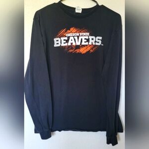 OREGON STATE BEAVERS men's long sleeve shirt. Size medium